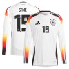 Camiseta de fútbol Manga Larga Alemania Sane 19 Primera Equipación Euro 2024 - Hombre